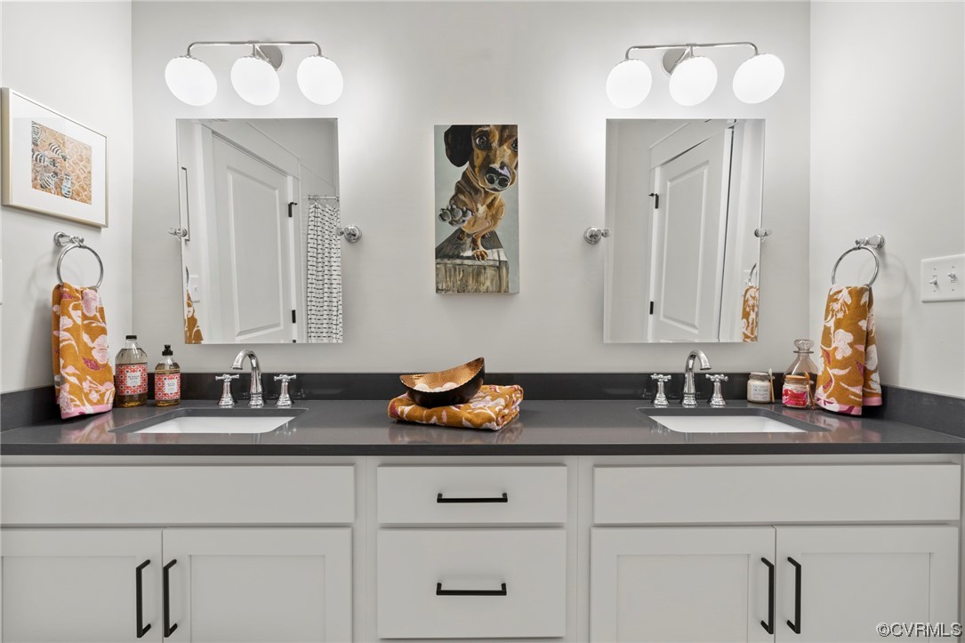 2536 Pagehurst Drive, Unit 7 Midlothian, VA 23113 - Photo 39 of 42 a bathroom with sink and mirror