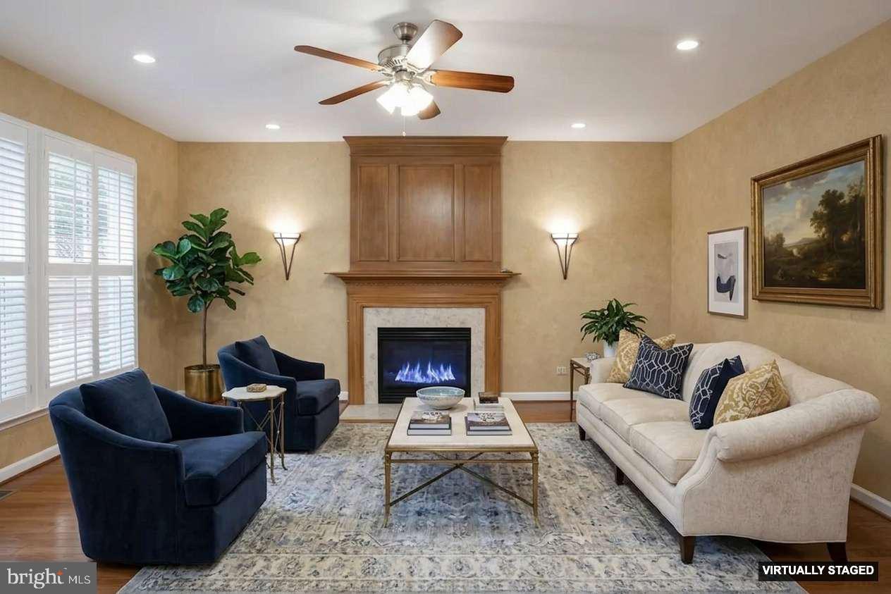 Cozy living space with elegant charm.
