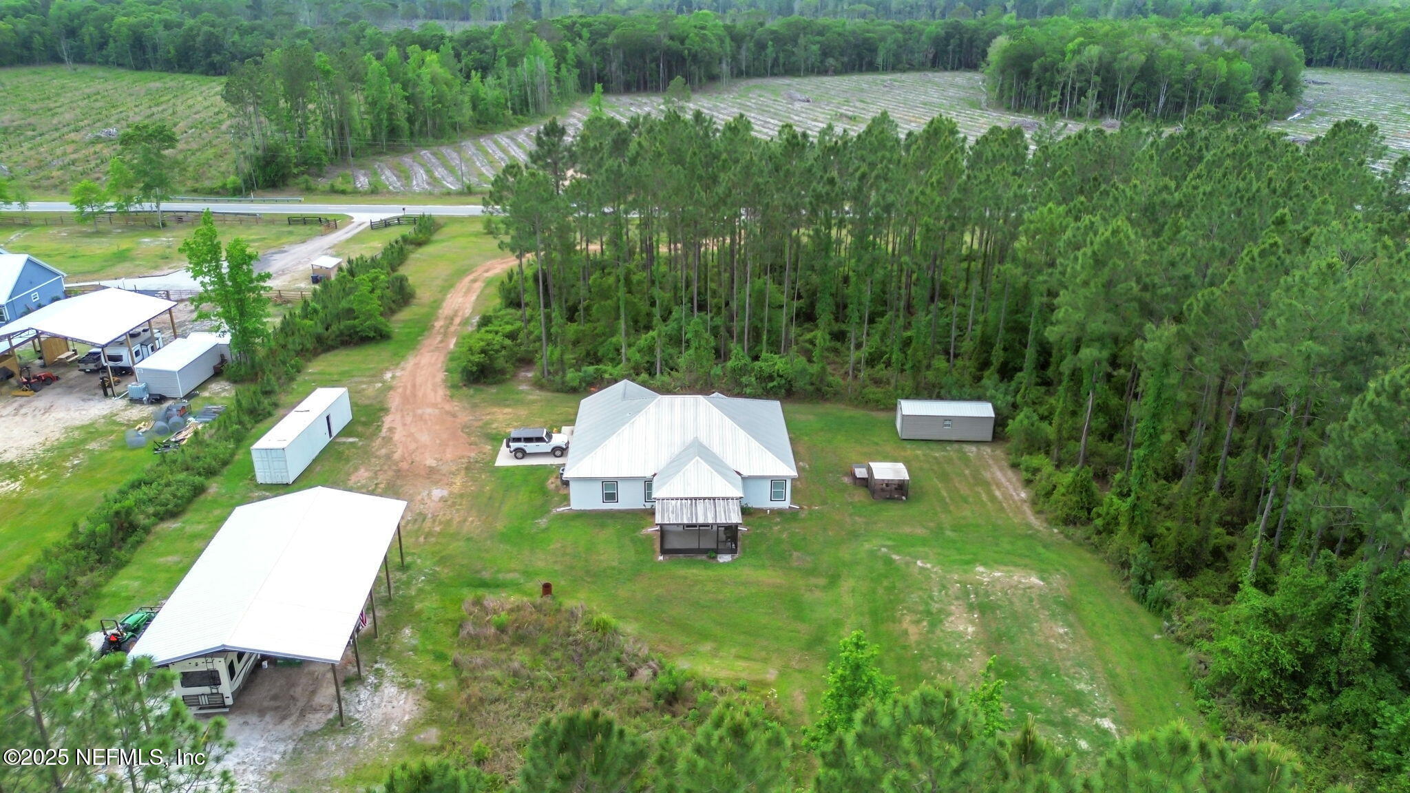 56041 Griffin Road Callahan, FL 32011 - Photo 46 of 49 46 Aerial Shot