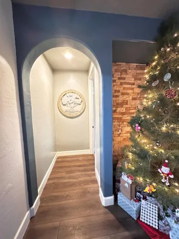 a bathroom with a tub and a shower
