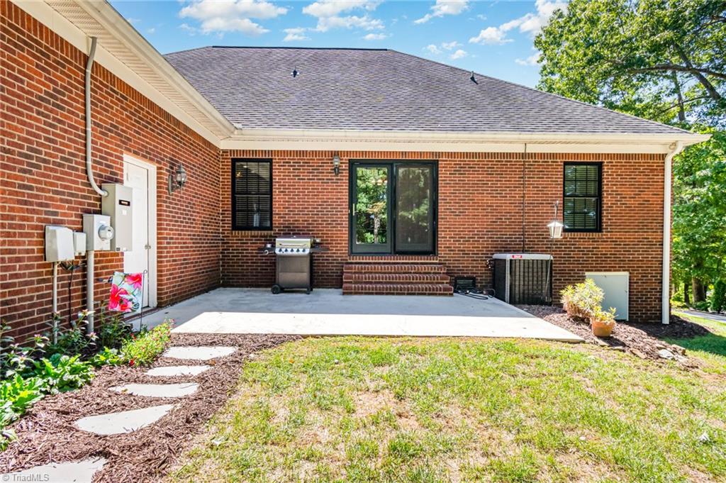 339 Old Burkhart Road Lexington, NC 27292 - Photo 30 of 39 Notice the stunning appeal of new Anderson black patio door and windows.