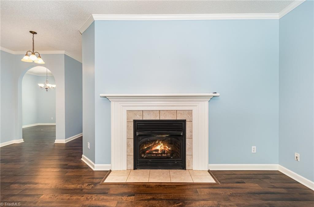 339 Old Burkhart Road Lexington, NC 27292 - Photo 10 of 39 FP in LR features gas logs