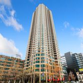 a front view of a building