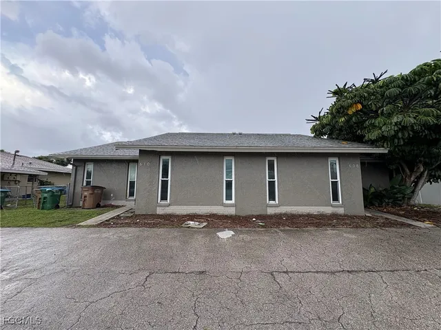 a house with a outdoor space