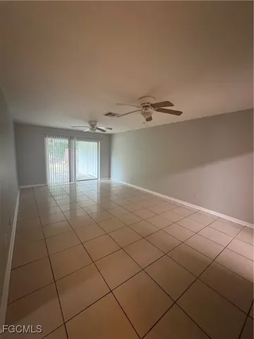 a view of empty room