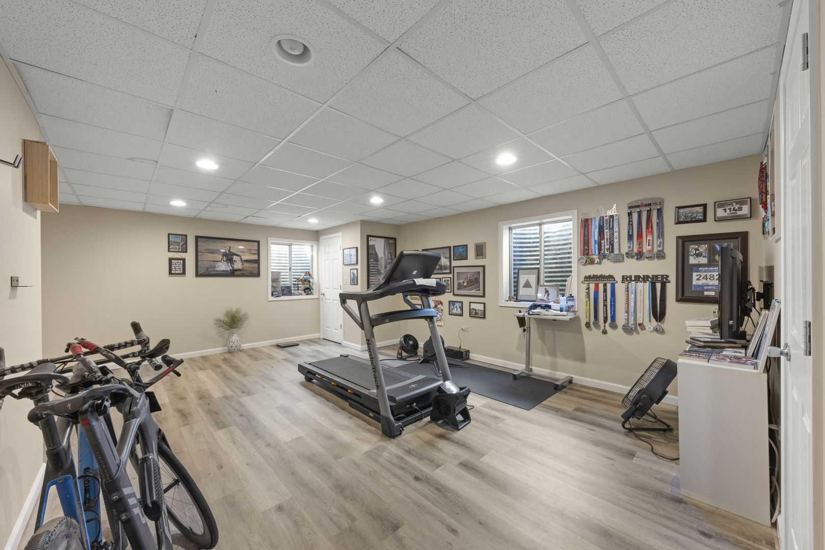 2132 Feldott Lane Naperville, IL 60540 - Photo 26 of 33 a view of a room with gym equipment