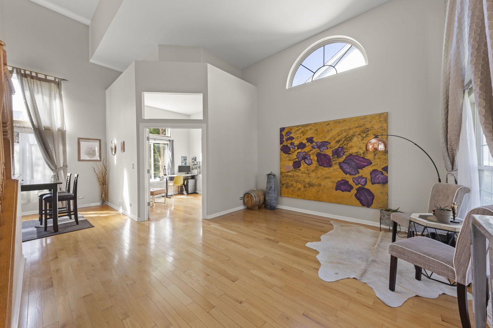 2132 Feldott Lane Naperville, IL 60540 - Photo 5 of 33 a view of an entryway with wooden floor