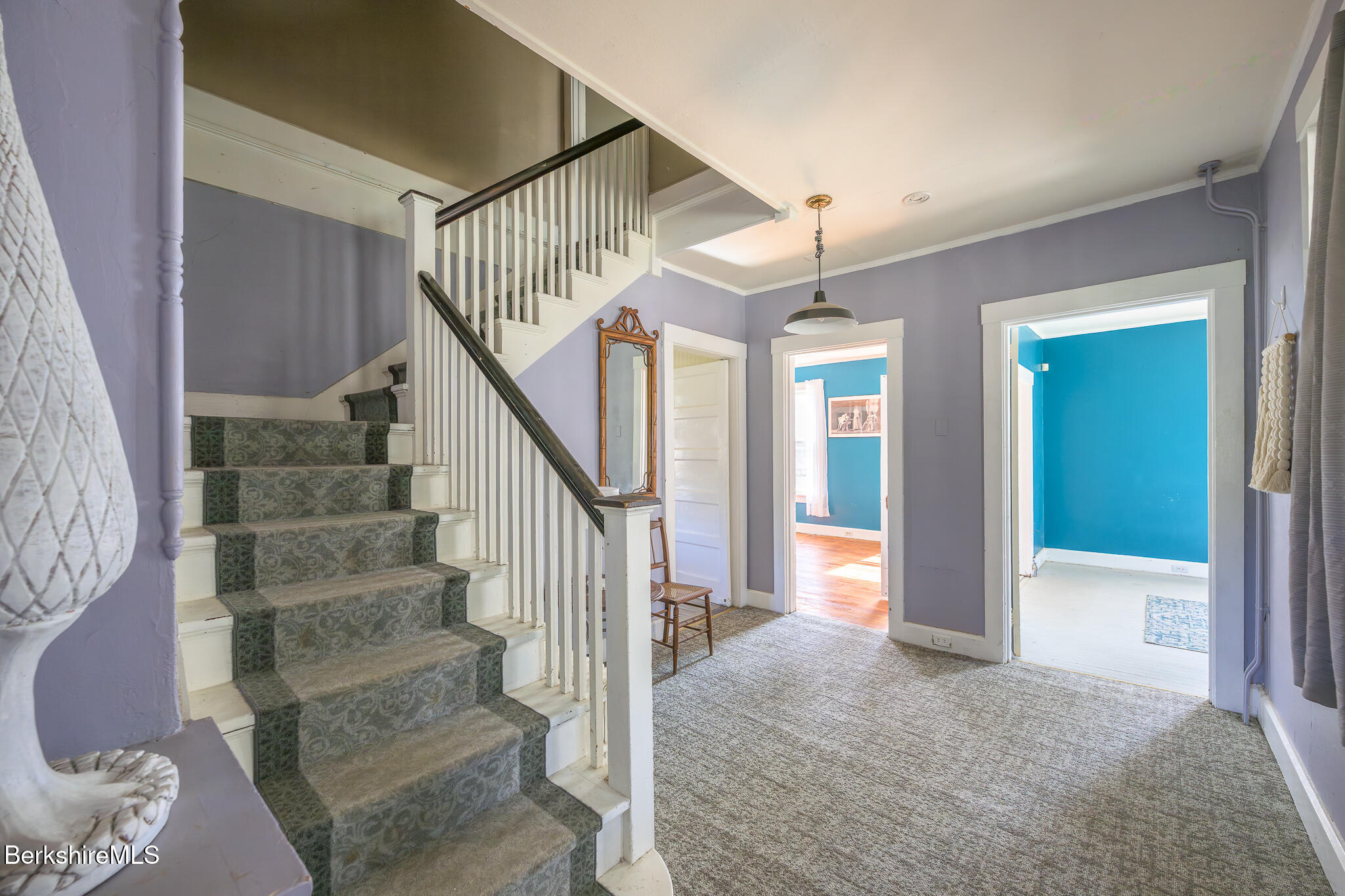 6 East Street Stockbridge, MA 01262 - Photo 6 of 23 a view of entryway and hall with wooden floor