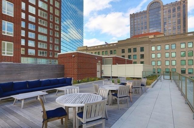 a view of a building with a outdoor space