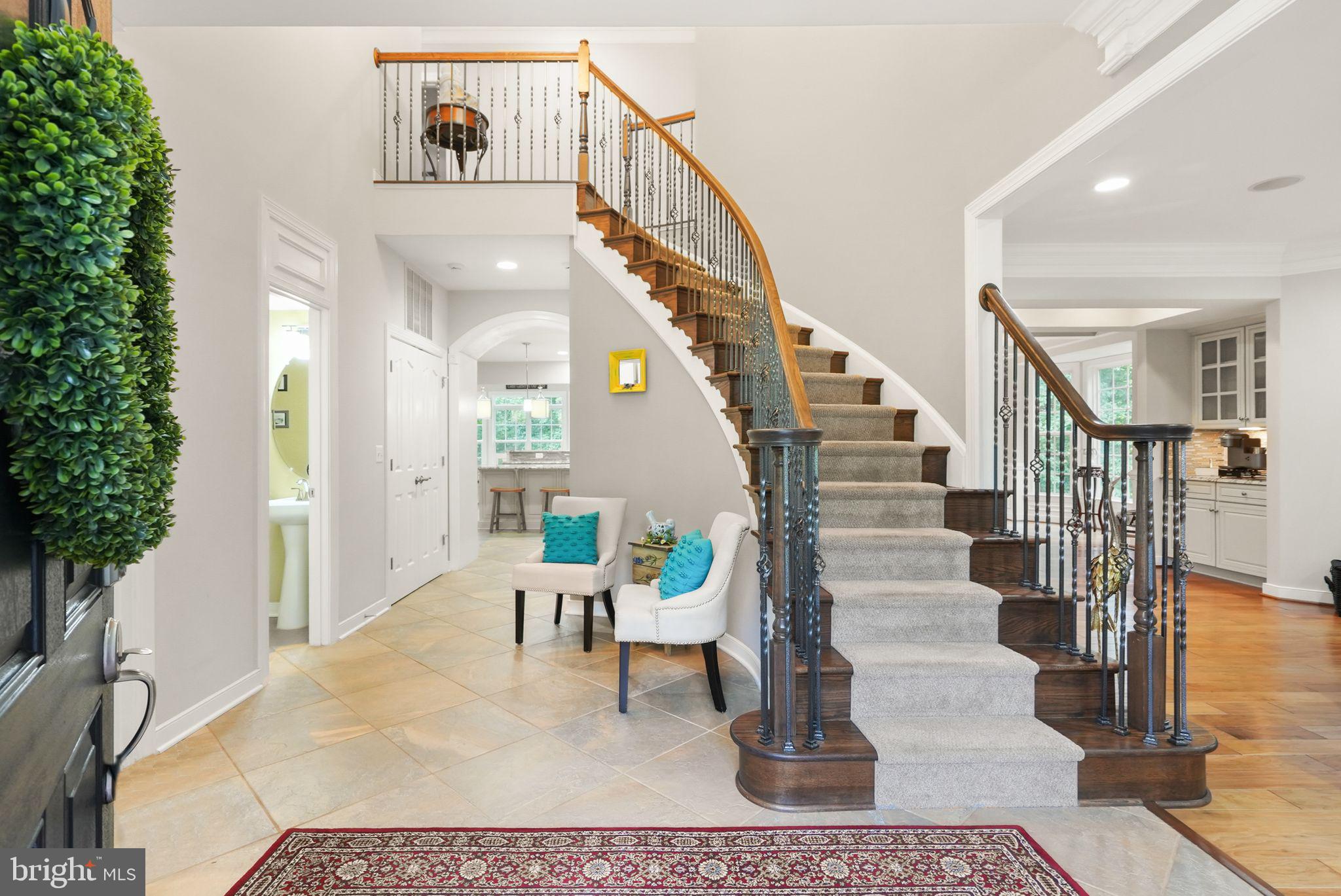 32 Pinewood Road Fredericksburg, VA 22405 - Photo 7 of 82 Open Foyer with Sweeping Staircase.