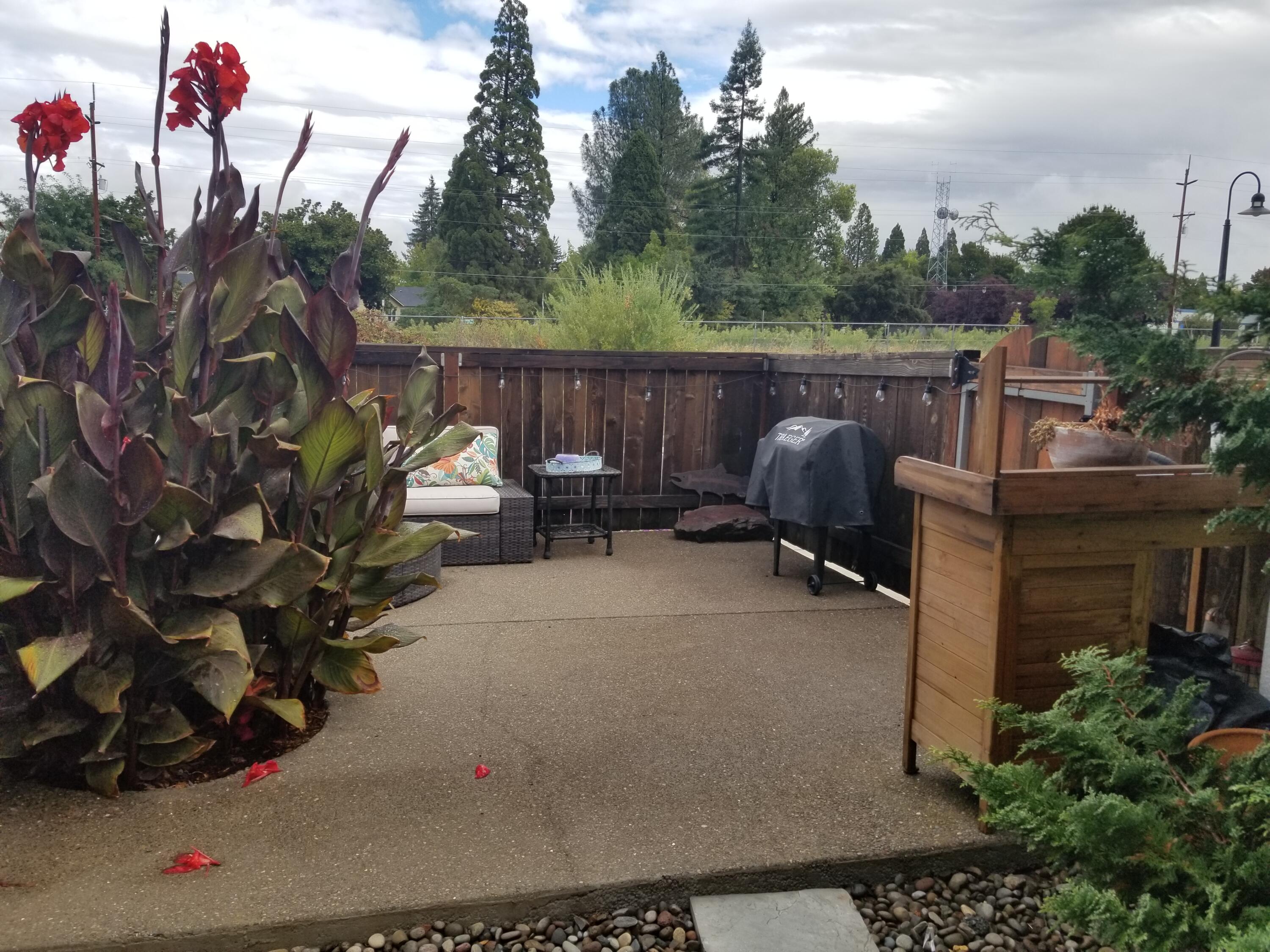 1168 Boulder Ridge Street Central Point, OR 97502 - Photo 33 of 36 back patio near driveway