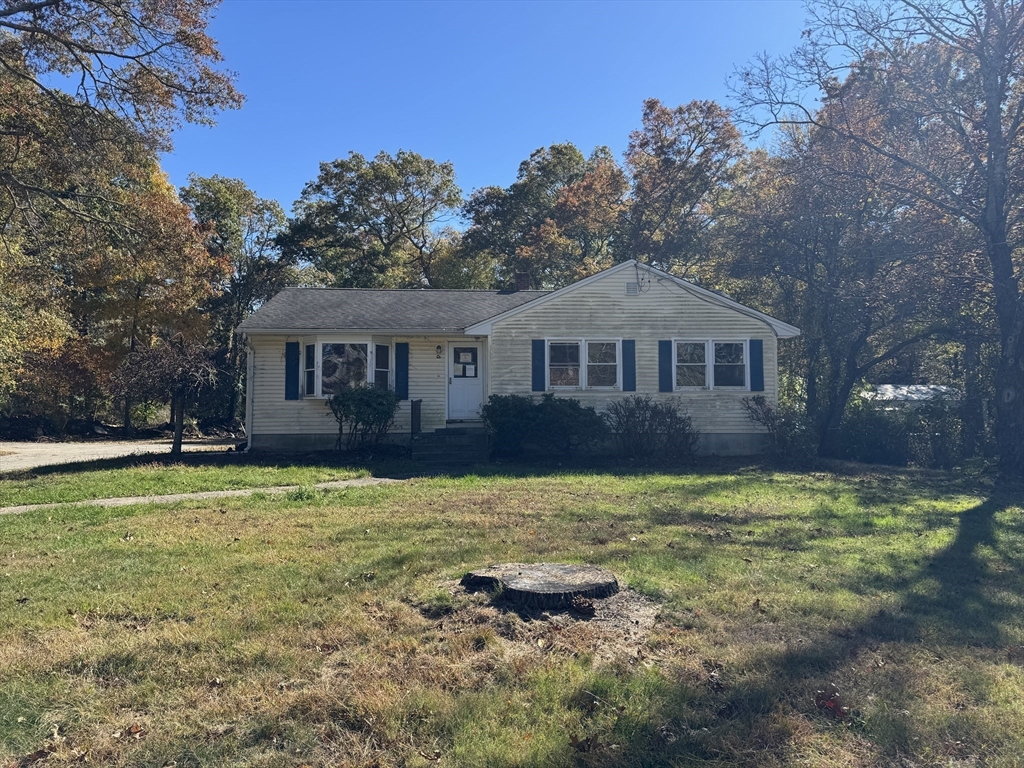 126 Alton Bradford Road Hopkinton, RI 02808 - Photo 19 of 19 a view of a house with a yard