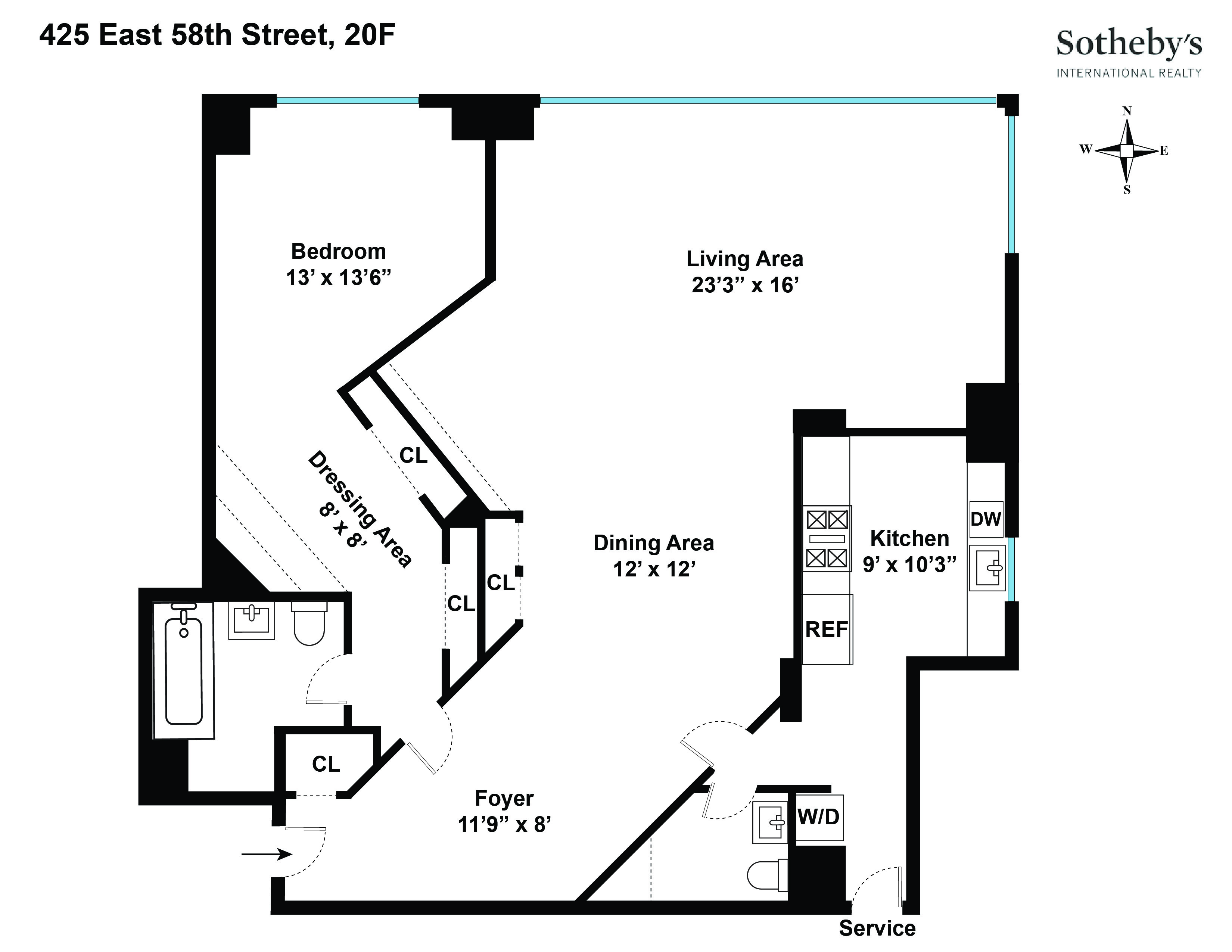 425 East 58th Street, Unit 20F Manhattan, NY 10022 - Photo 11 of 11