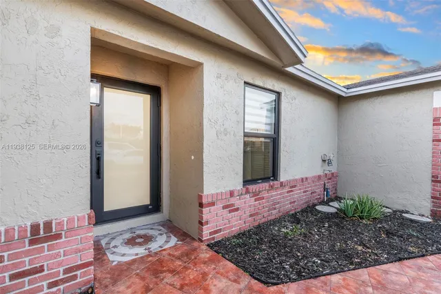 a view of an entryway