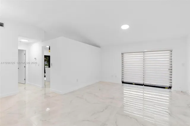 a view of empty room