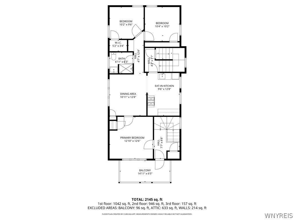 95 Custer Street Buffalo, NY 14214 - Photo 42 of 43 Upper Unit