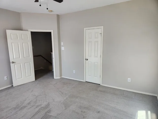 a view of empty room