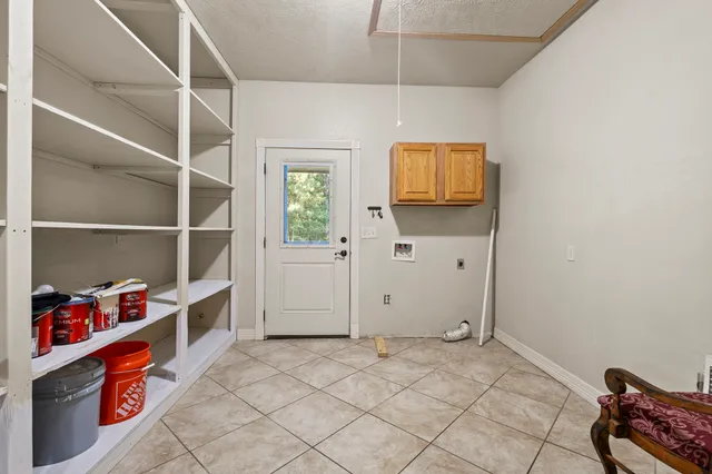 a view of outdoor space with deck and tree