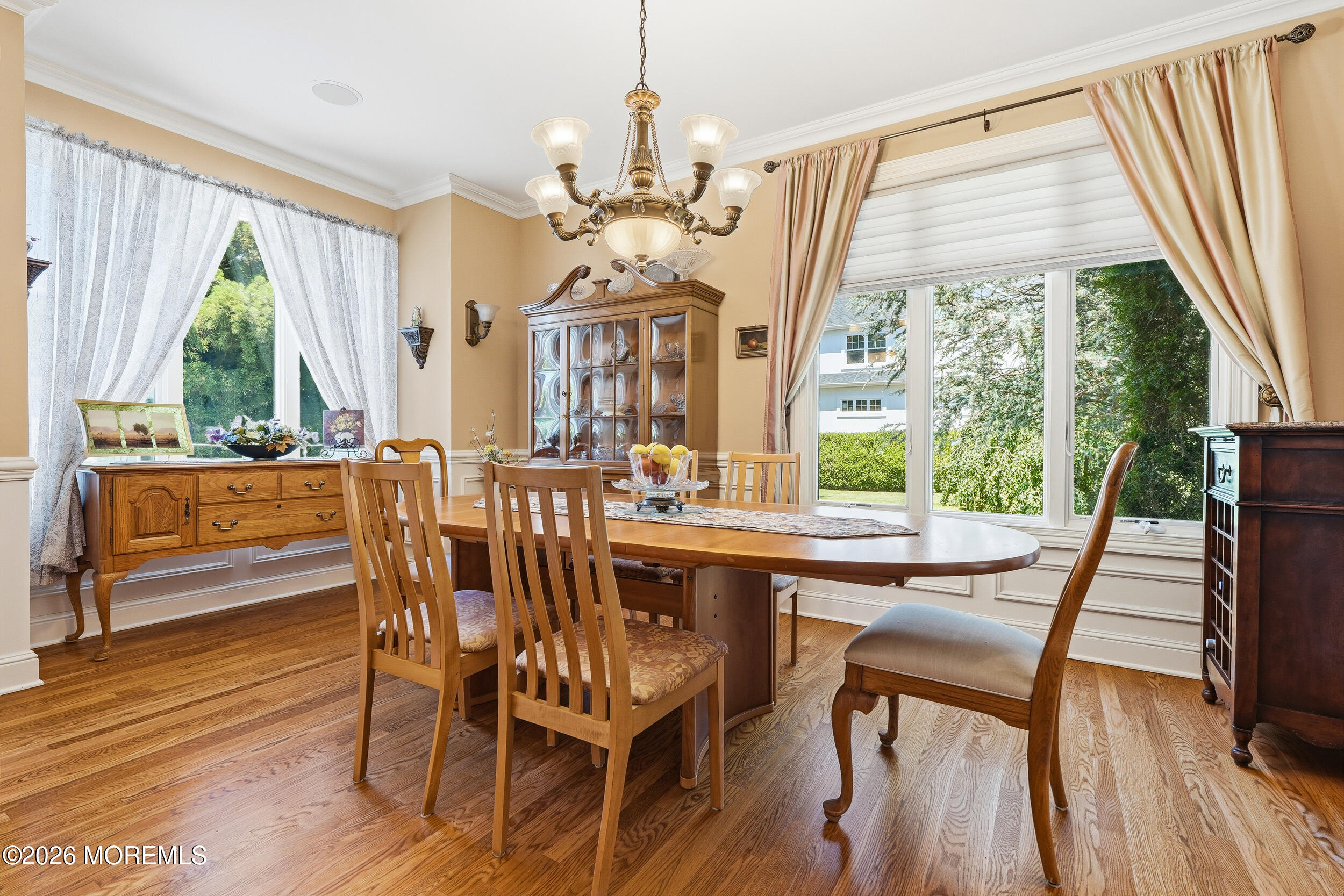 478 Rickey Lane Long Branch, NJ 07740 - Photo 35 of 64 a view of a dining room with furniture window and wooden floor