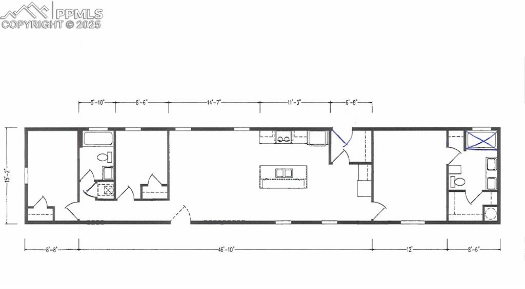 7075 North Ramah Highway Yoder, CO 80864 - Photo 2 of 13 a black and white photo of a white wall