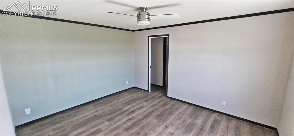 7075 North Ramah Highway Yoder, CO 80864 - Photo 6 of 13 a view of a small space with wooden floor