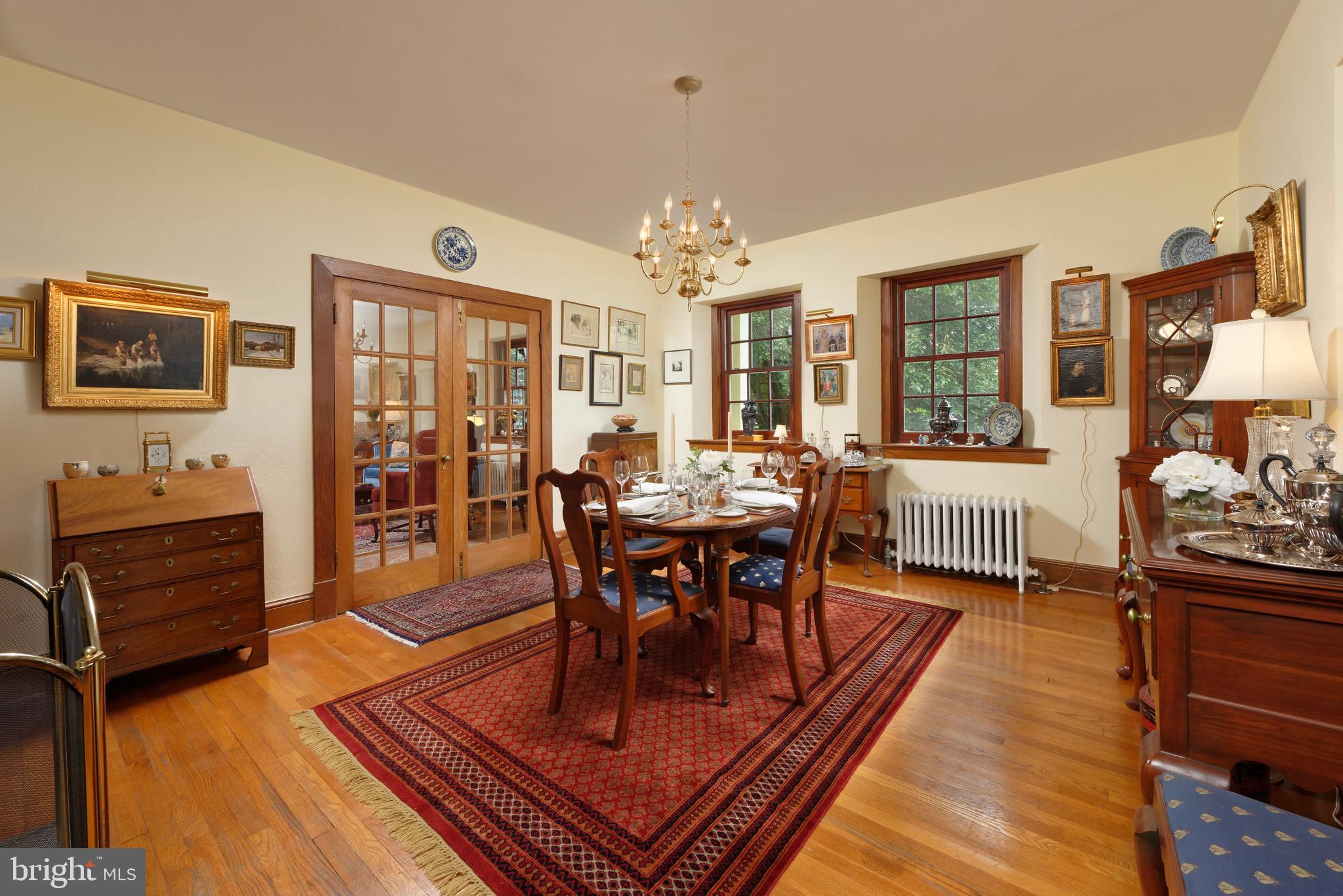 17895 Airmont Road Round Hill, VA 20141 - Photo 11 of 54 Formal Dining room with deep set windows