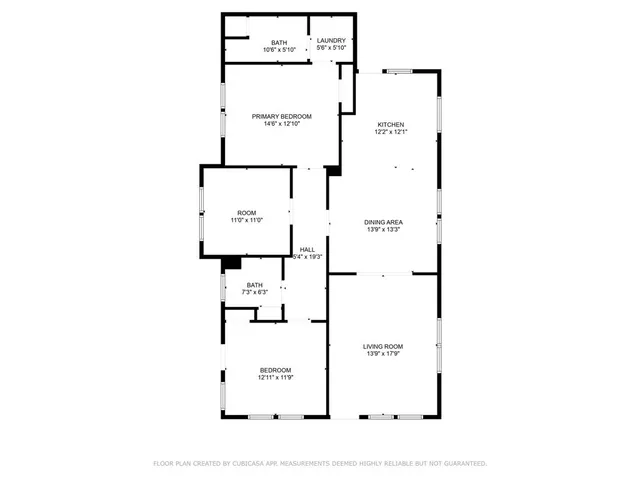 a picture of door with a white wall