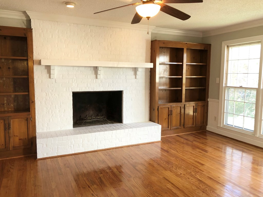 317 Gloucester Road Martinez, GA 30907 - Photo 2 of 23 Living Room With Wood Burning Fireplace