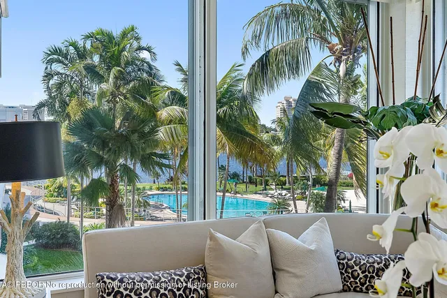 a view of balcony with furniture and outdoor space