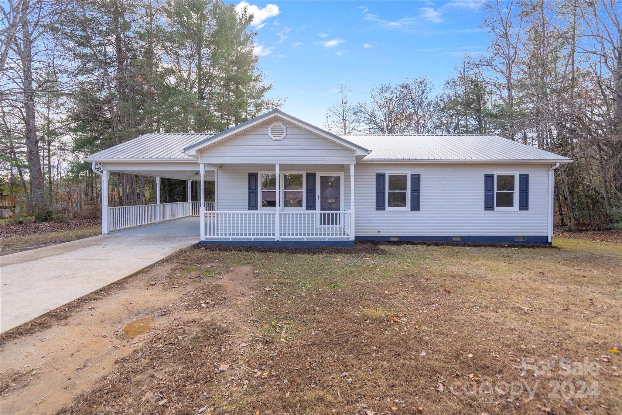 1377 Cedar Valley Church Road Lenoir, NC 28645 - Photo 1 of 1 front view of a house with a yard