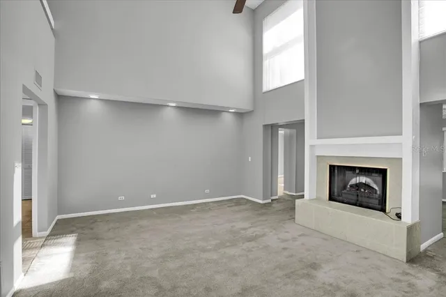 a view of a corridor