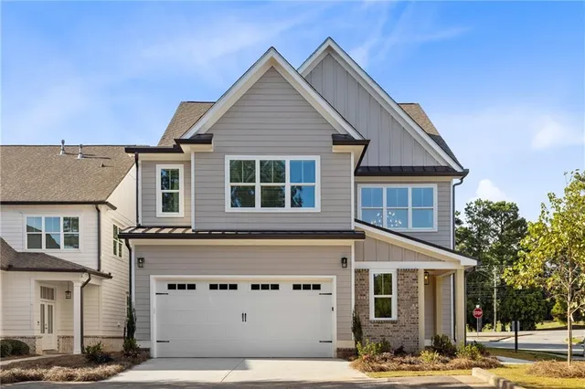 a view of a house with street