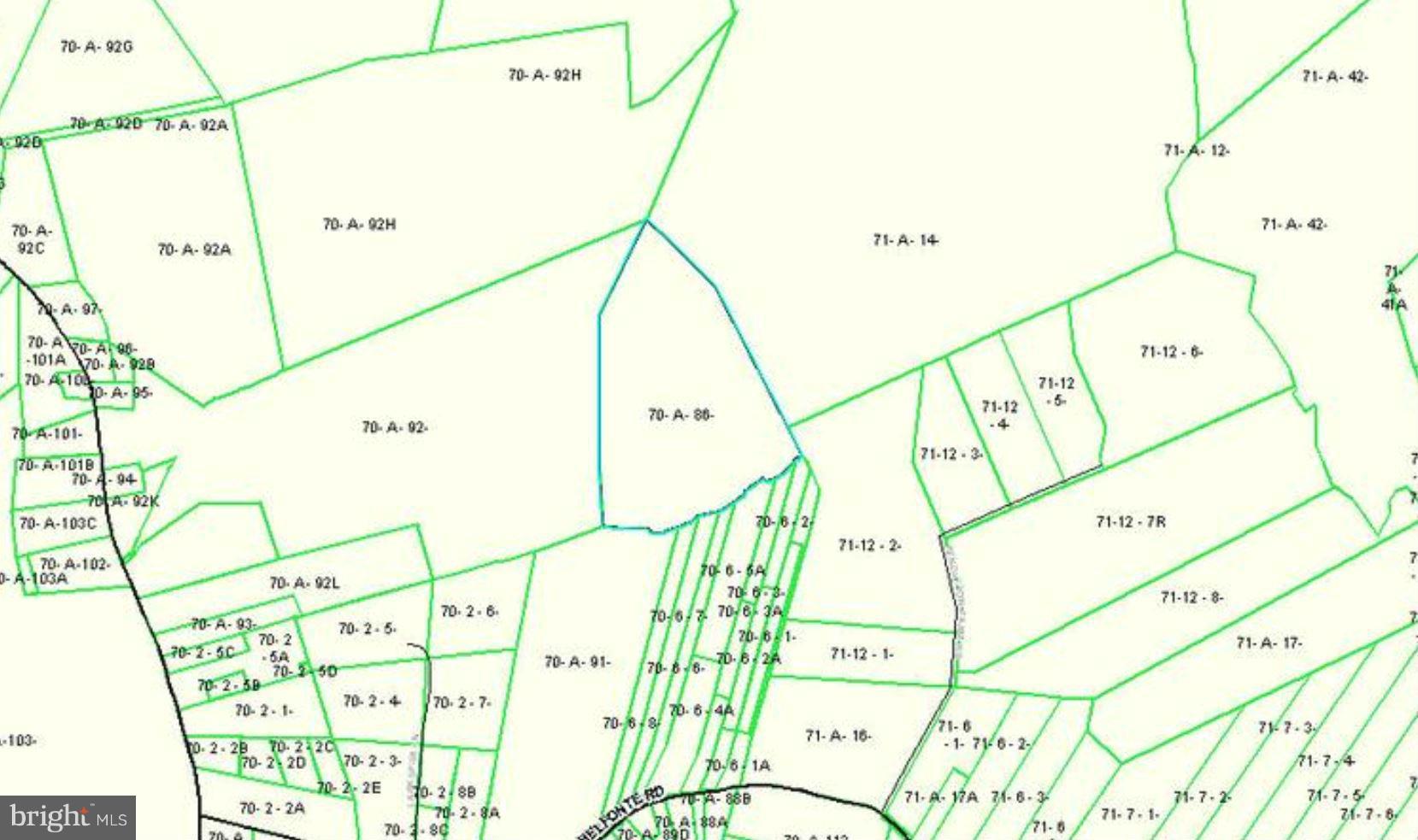 12035 Belfonte Road Bumpass, VA 23024 - Photo 11 of 11 GIS Map