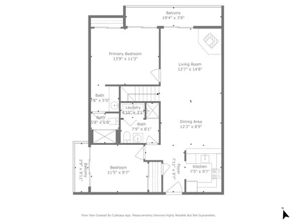a picture of a floor plan