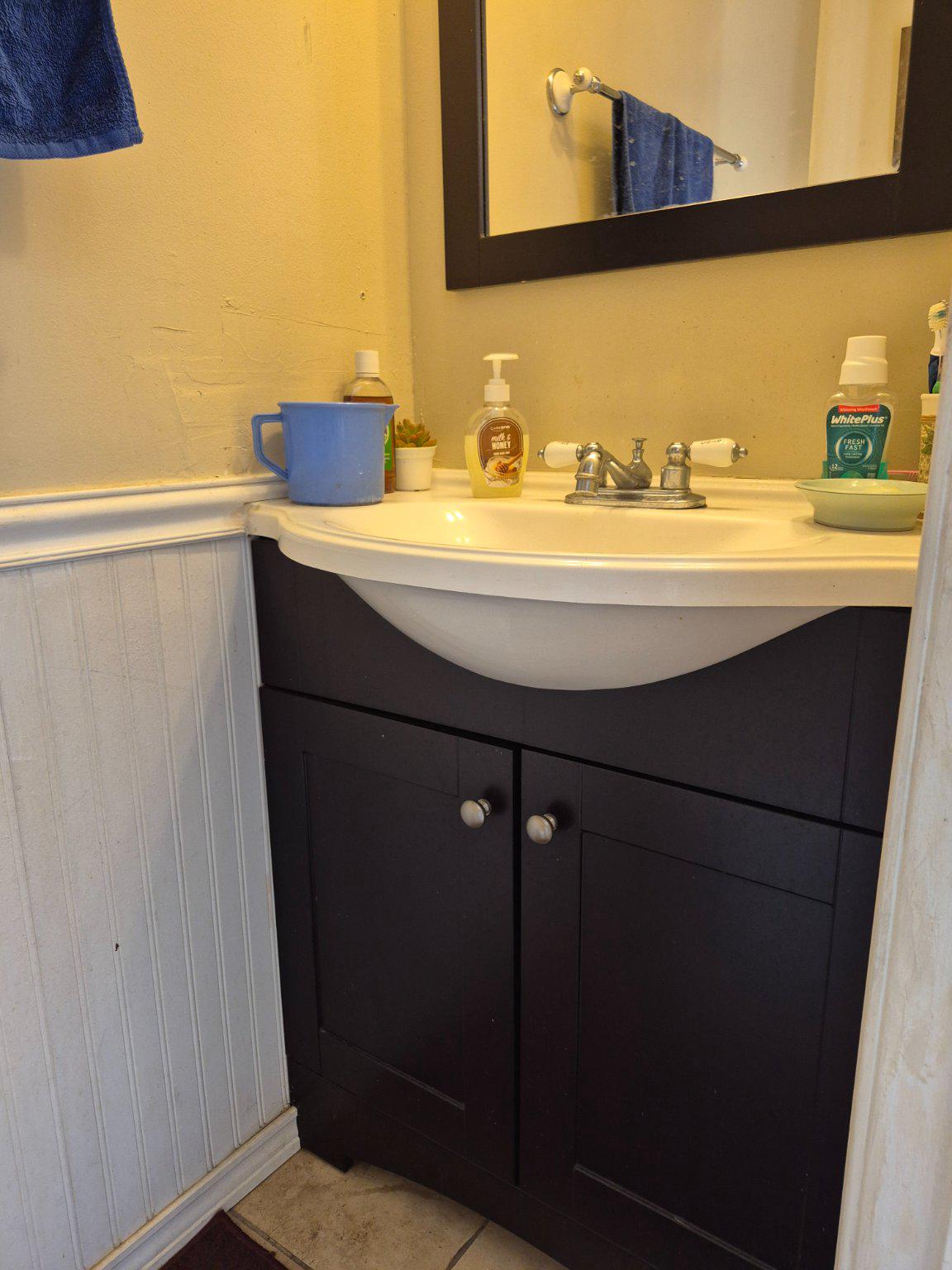 13806 Carter House Way, Unit 16145 Silver Spring, MD 20904 - Photo 44 of 45 Powder Room Vanity, with storage below the vanity.