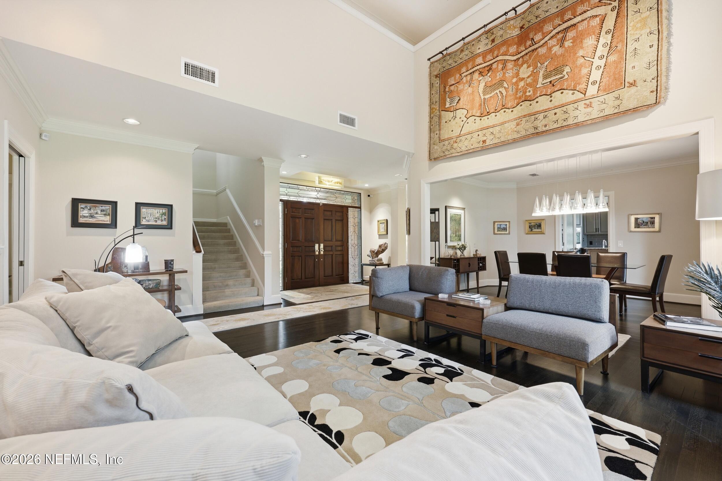 2656 Beauclerc Road Jacksonville, FL 32257 - Photo 7 of 81 Formal living room open to dining room