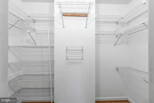 a view of walk in closet