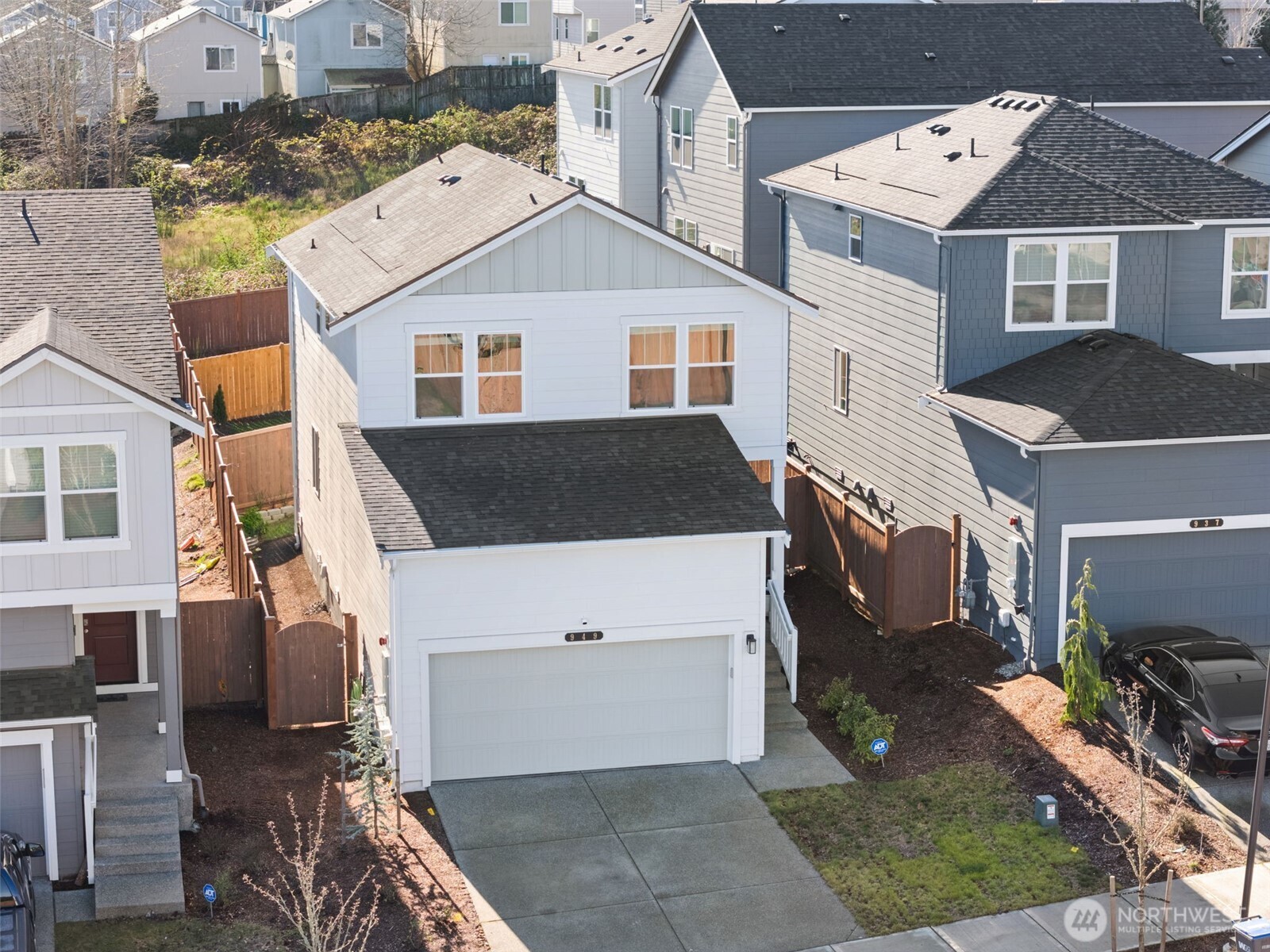 949 Tetherow Street Bremerton, WA 98310 - Photo 2 of 35 a aerial view of a house with a garage