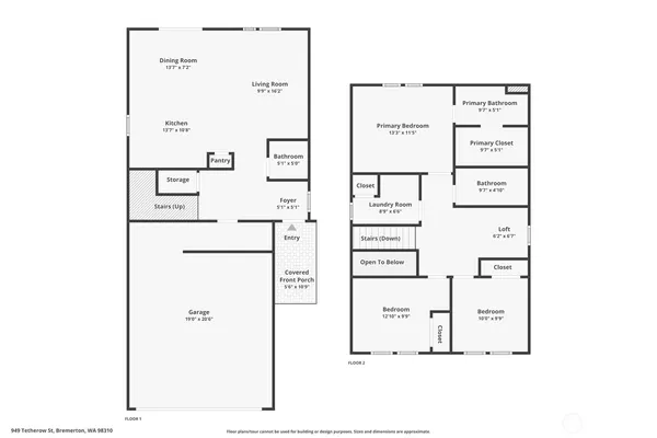 $487,000 | 949 Tetherow Street, Bremerton, WA 98310