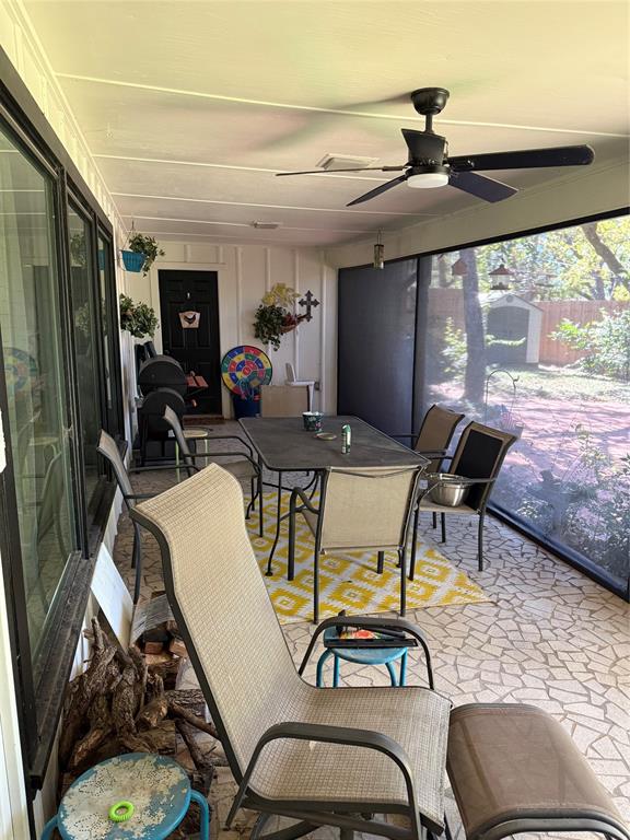 1650 Azteca Drive Fort Worth, TX 76112 - Photo 34 of 37 a view of a livingroom with furniture and windows
