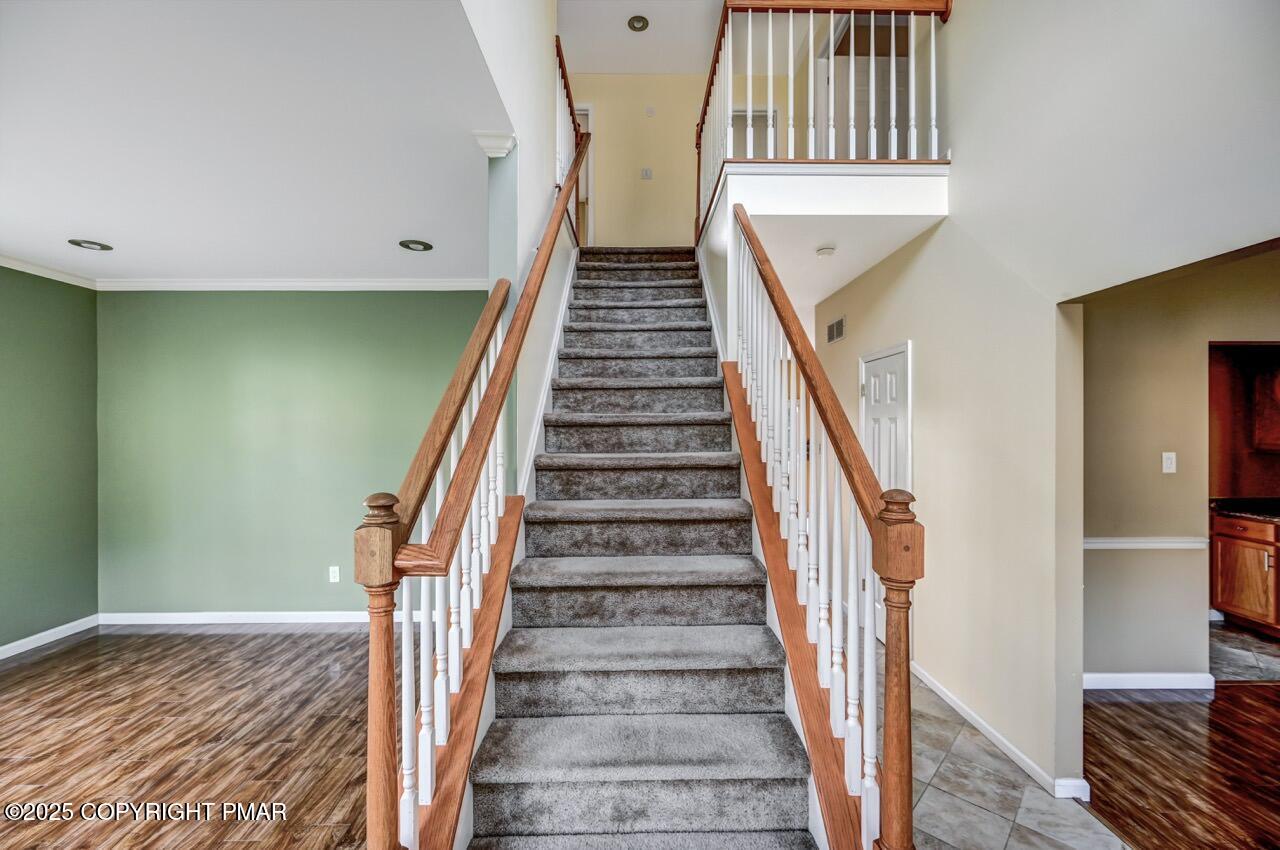 115 Daffodil Drive East Stroudsburg, PA 18301 - Photo 24 of 59 a view of entryway and hall with wooden floor