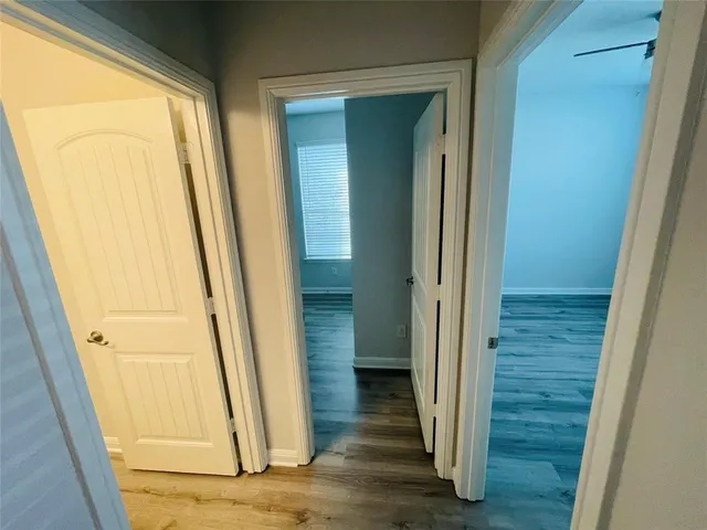 a view of a hallway