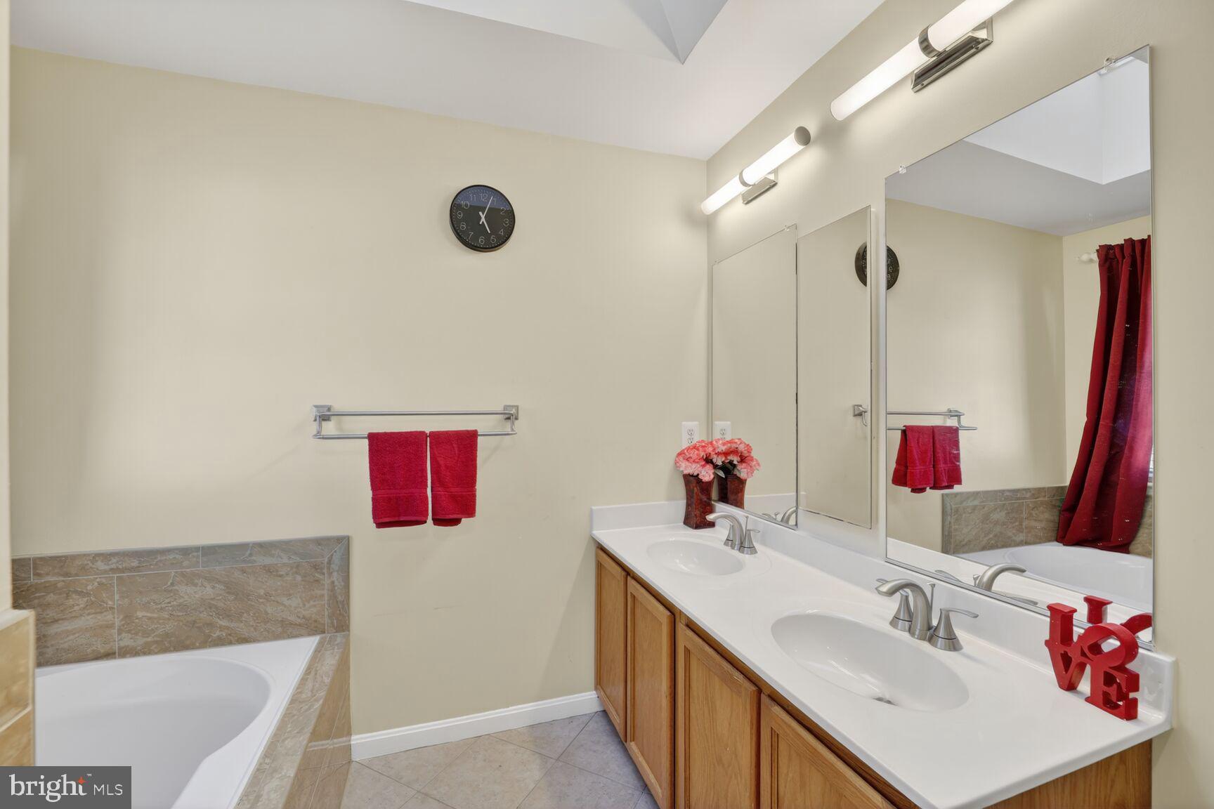 165 Tilden Way Edgewater, MD 21037 - Photo 20 of 22 a bathroom with a sink vanity and a mirror