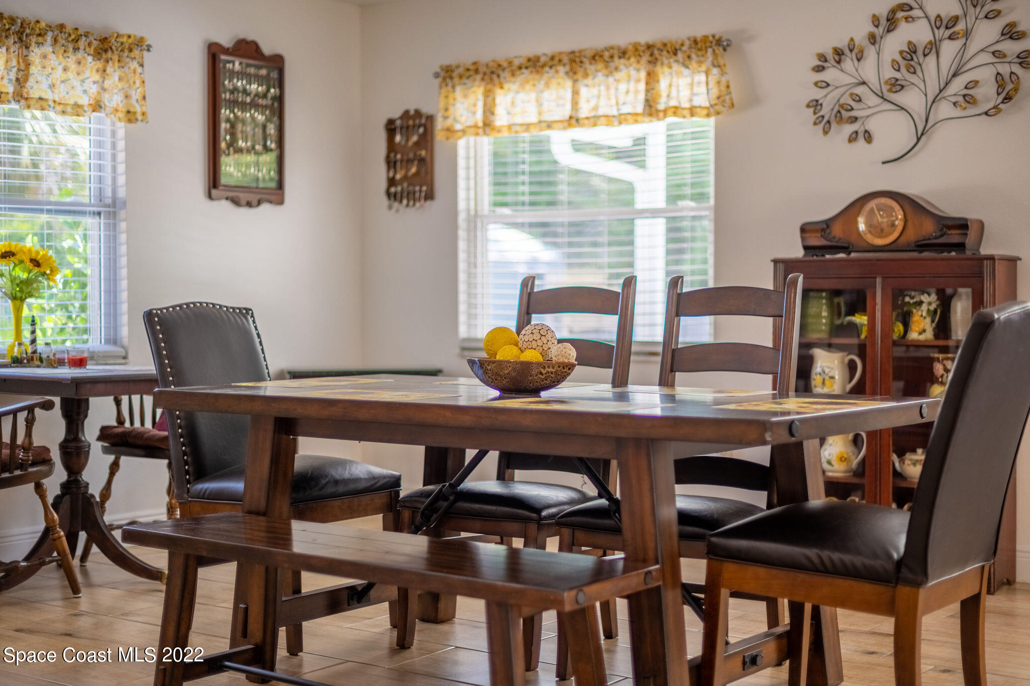 1821 Britt Road Cocoa, FL 32926 - Photo 25 of 63 a dining room with furniture and window