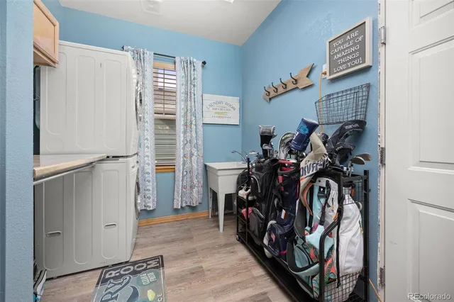 a view of a storage & utility room