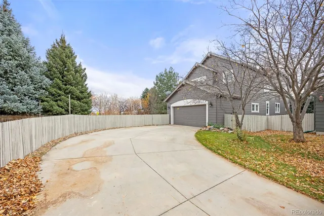 a backyard of a house