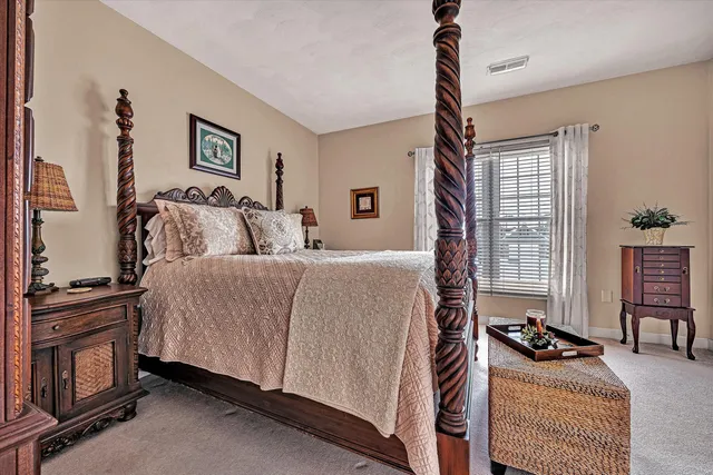 a room with furniture and rug