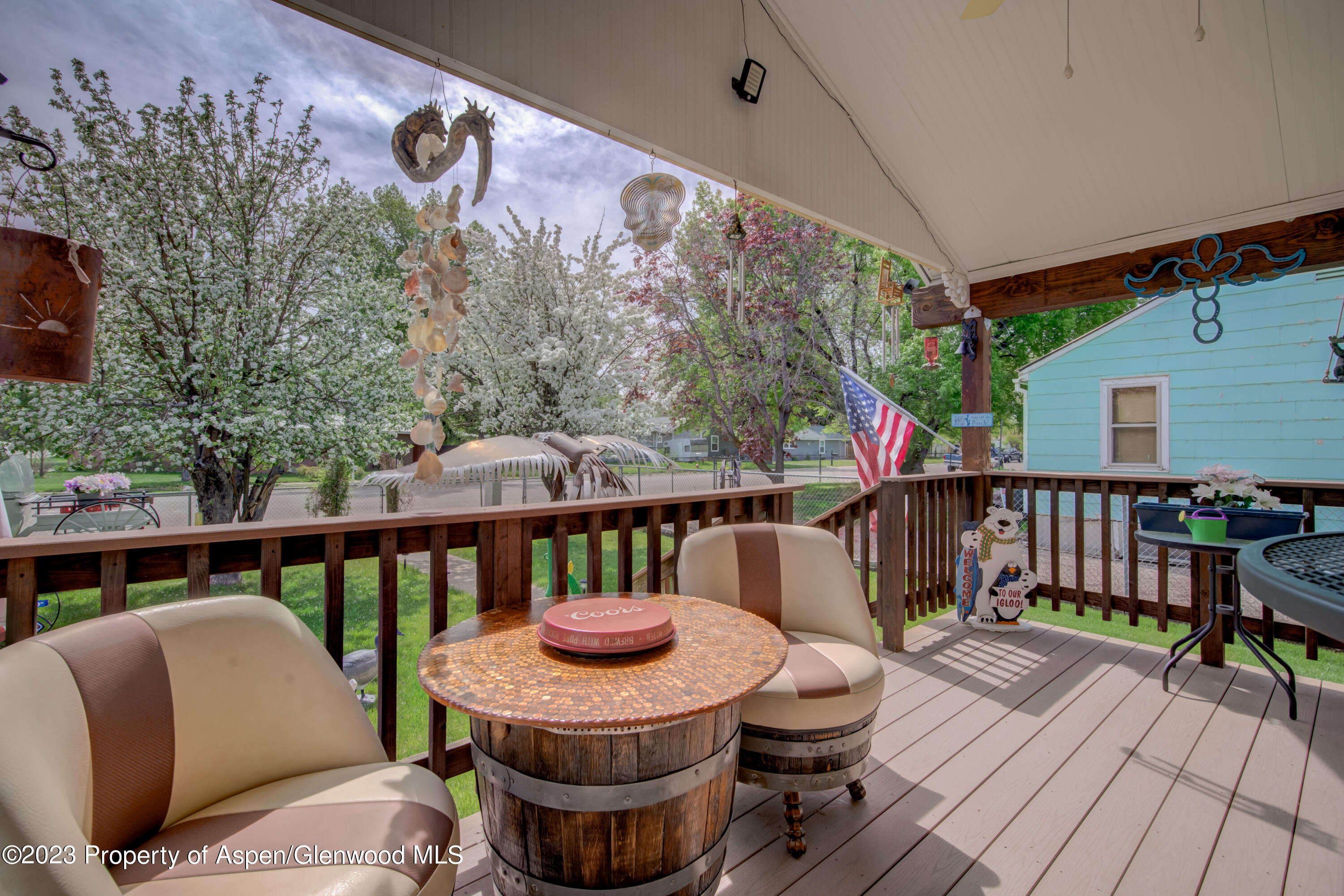 690 Pershing Street Craig, CO 81625 - Photo 23 of 72 a view of balcony with furniture and wooden deck