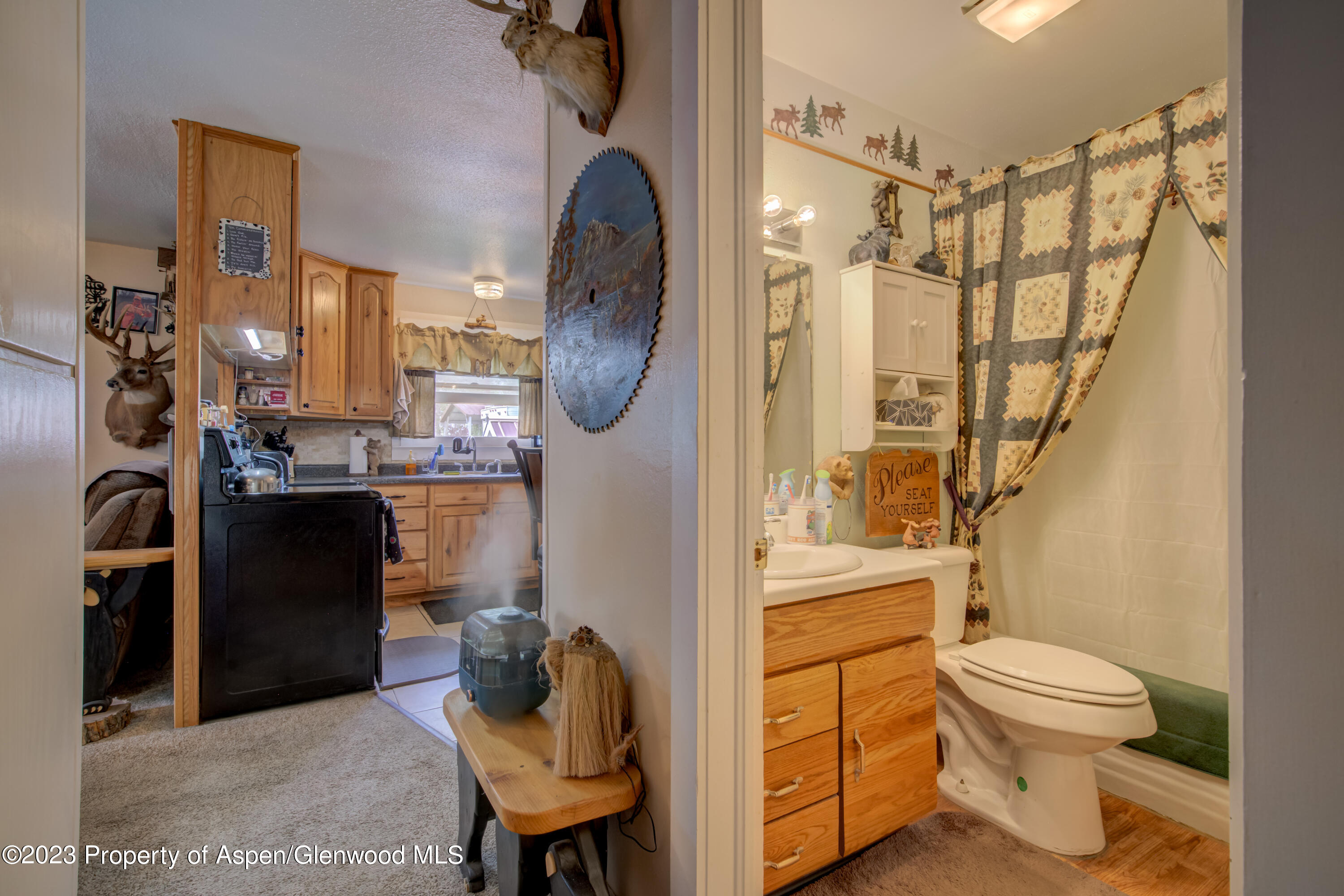 690 Pershing Street Craig, CO 81625 - Photo 41 of 72 a bathroom with a sink toilet and shower