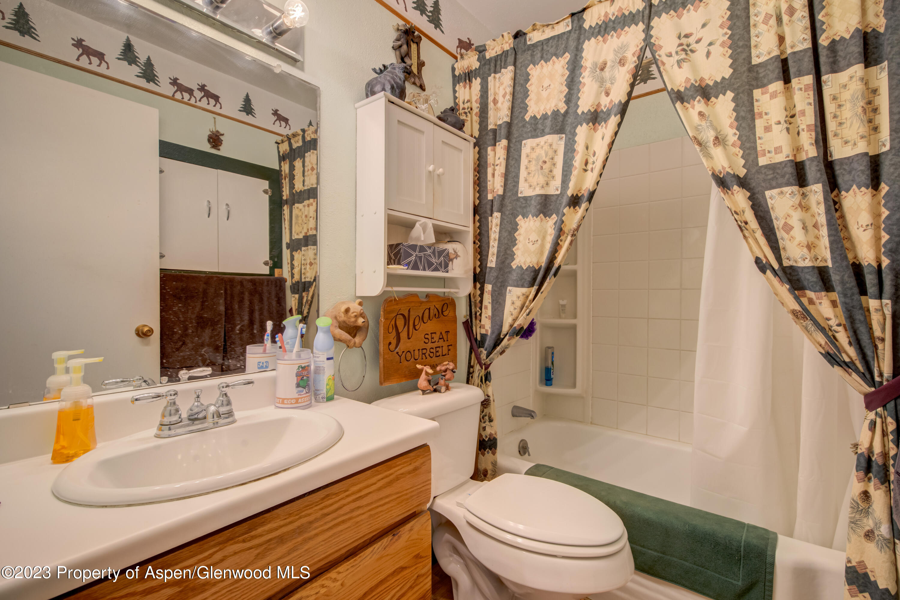 690 Pershing Street Craig, CO 81625 - Photo 45 of 72 a bathroom with a sink a toilet and shower